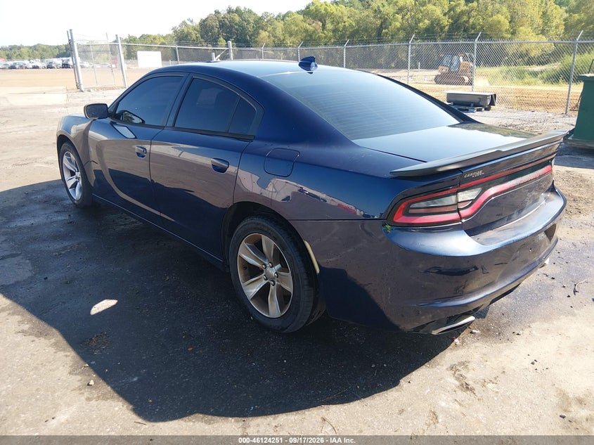 Vin: 2c3cdx8g9fh799202, lot: 46623971, dodge charger 20153