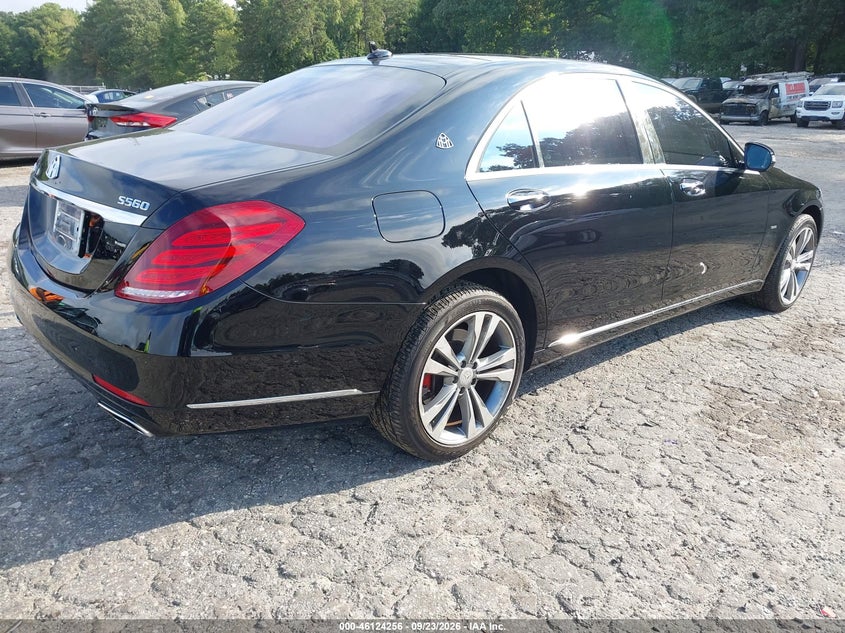 Vin: wddug8cb1ea052818, lot: 46623976, mercedes-benz s 550 20144
