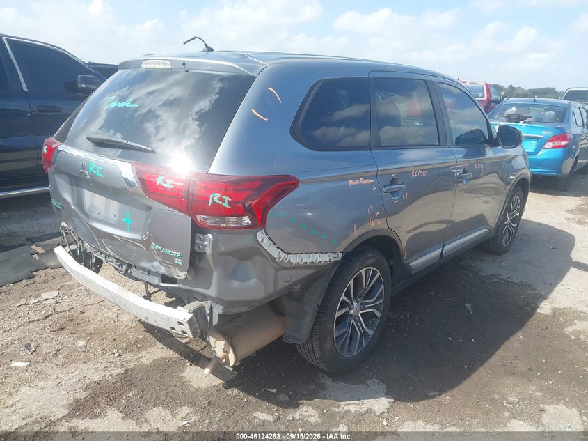 Vin: ja4ad3a38gz015459, lot: 46623983, mitsubishi outlander se/sel 20164