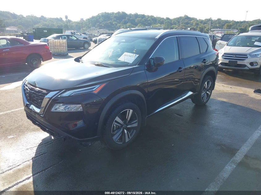 Vin: jn8bt3dd4pw308086, lot: 46623992, nissan rogue platinum intelligent awd 20232