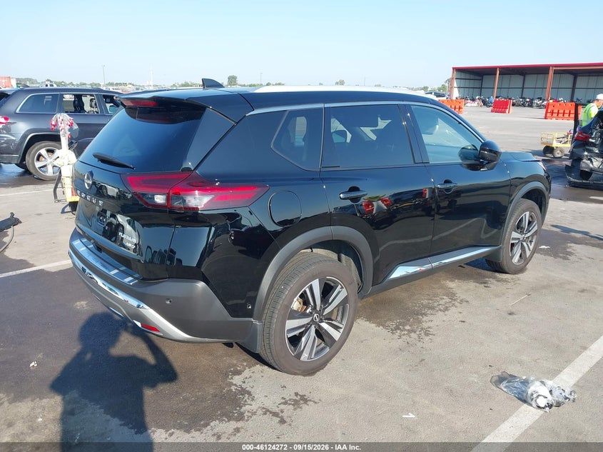 Vin: jn8bt3dd4pw308086, lot: 46623992, nissan rogue platinum intelligent awd 20234