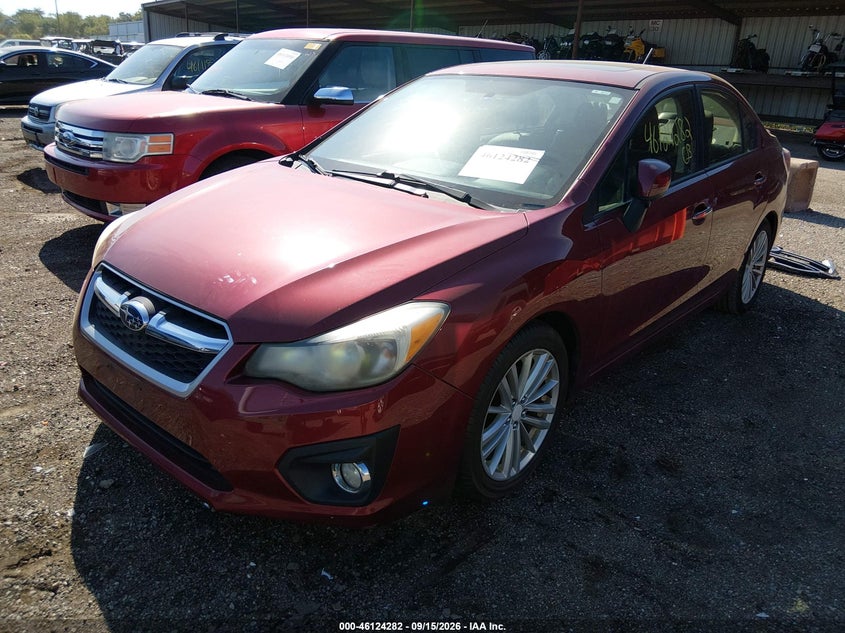Vin: jf1gjah6xdh016343, lot: 46624002, subaru impreza 2.0i limited 20132