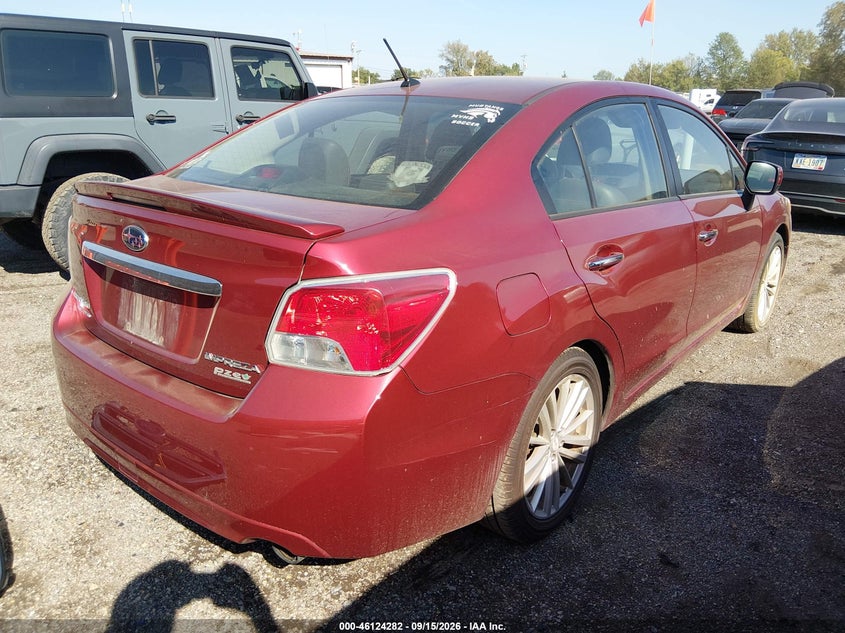 Vin: jf1gjah6xdh016343, lot: 46624002, subaru impreza 2.0i limited 20134
