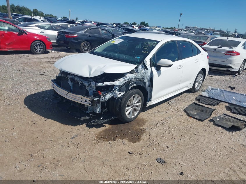 2024 Toyota Corolla, Front End, IAAI, VIN JTDBDMHEXR3011250 — photo 2