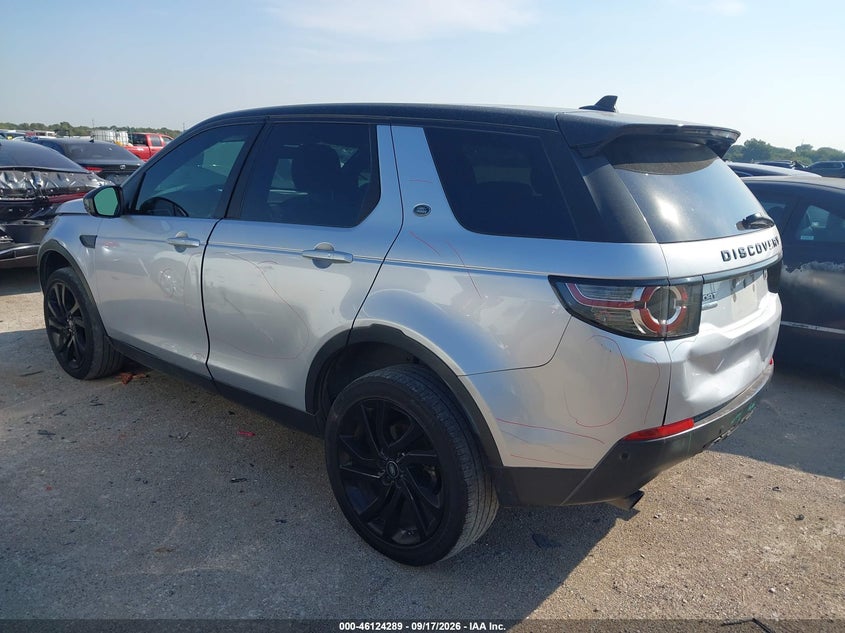 Vin: salct2bg8gh560234, lot: 46624009, land rover discovery sport hse lux 20163