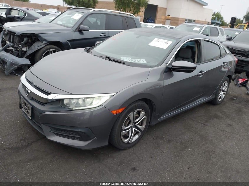 Vin: 2hgfc2f58hh509617, lot: 46624023, honda civic lx 20172
