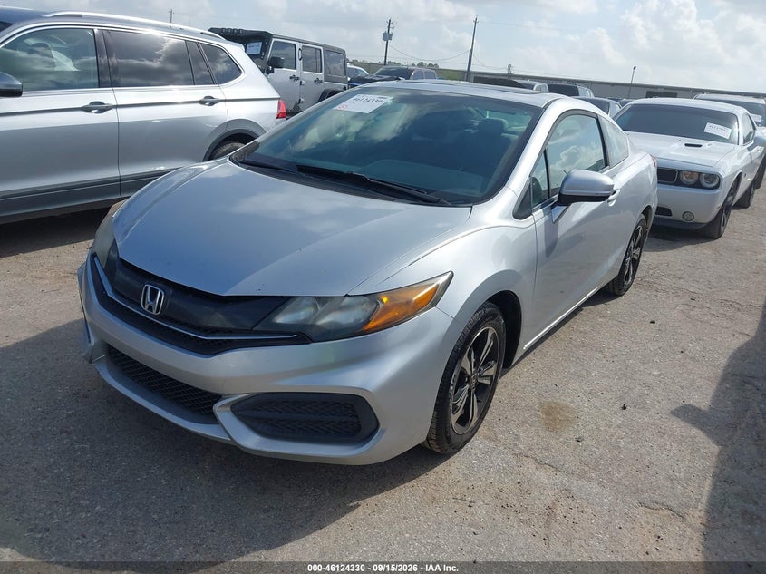 2015 Honda Civic, Звичайний знос, IAAI, VIN 2HGFG3B85FH525104 — фото 2