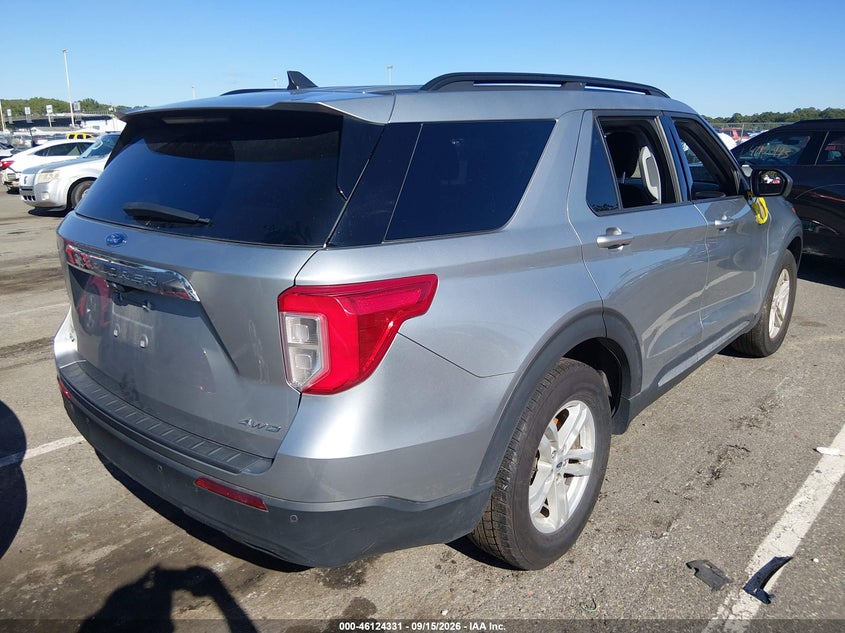 Vin: 1fmsk8dh8ngc45382, lot: 46624051, ford explorer xlt 20224