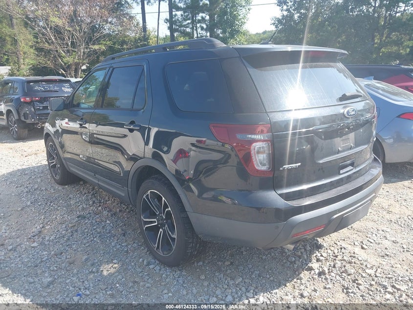 Vin: 1fm5k8gt2fgb06878, lot: 46624053, ford explorer sport 20153