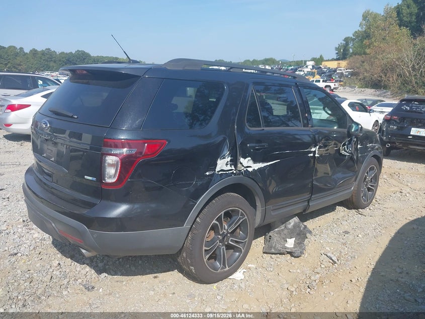 Vin: 1fm5k8gt2fgb06878, lot: 46624053, ford explorer sport 20154