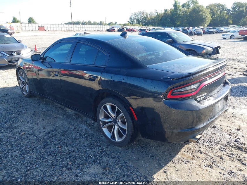 Vin: 2c3cdxct0fh729334, lot: 46624061, dodge charger road/track 20153