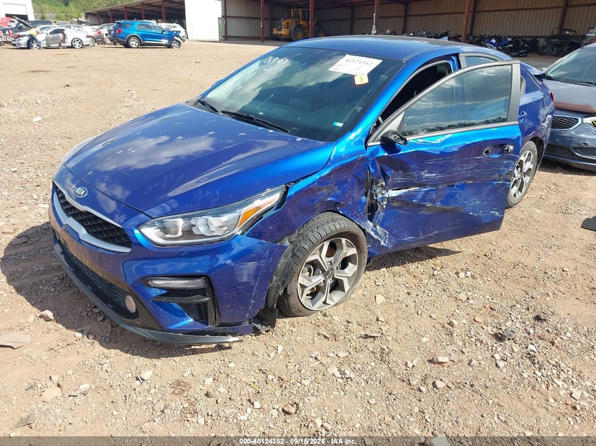 Vin: 3kpf24ad8me266599, lot: 46624072, kia forte lxs 20212