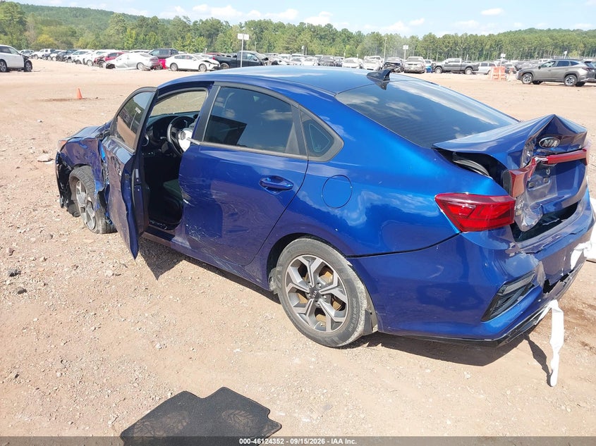 Vin: 3kpf24ad8me266599, lot: 46624072, kia forte lxs 20213