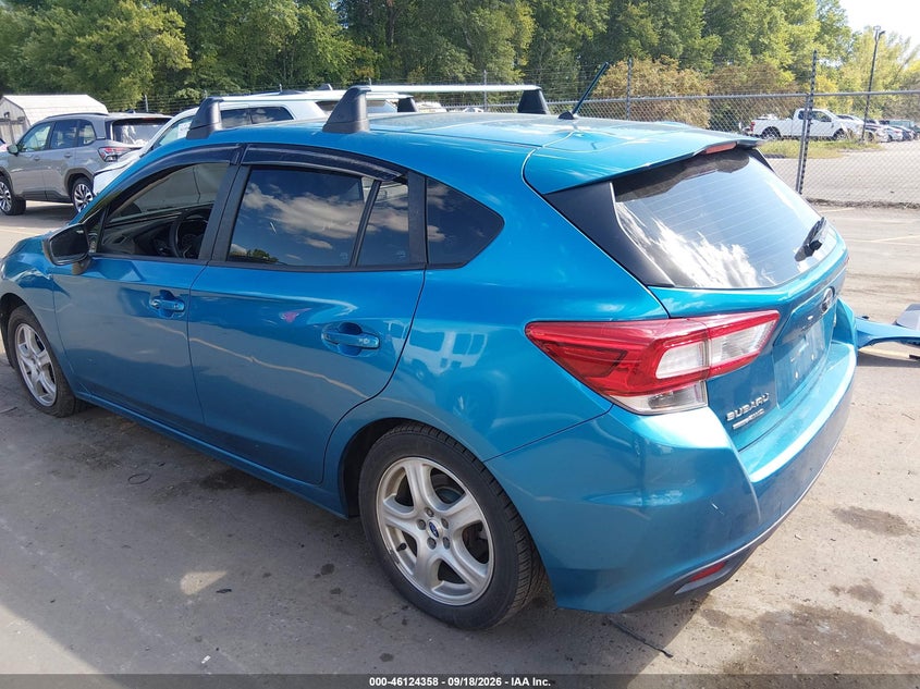 Vin: 4s3gtaa61j3714394, lot: 46624078, subaru impreza 2.0i 20183