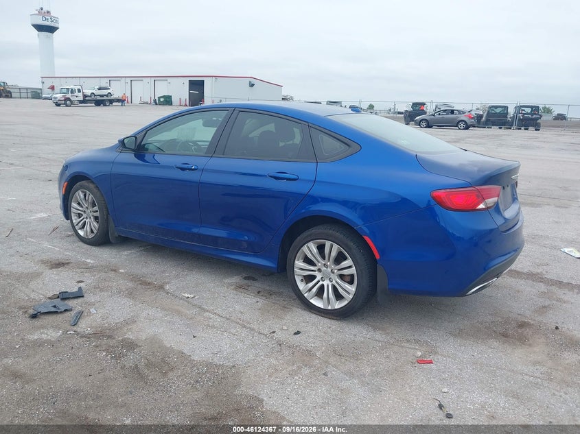 Vin: 1c3cccag7fn510900, lot: 46624088, chrysler 200 limited 20153