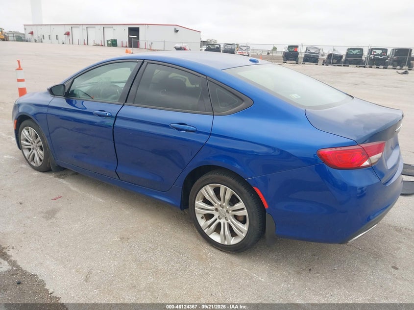 Vin: 1c3cccag7fn510900, lot: 46624088, chrysler 200 limited 20153