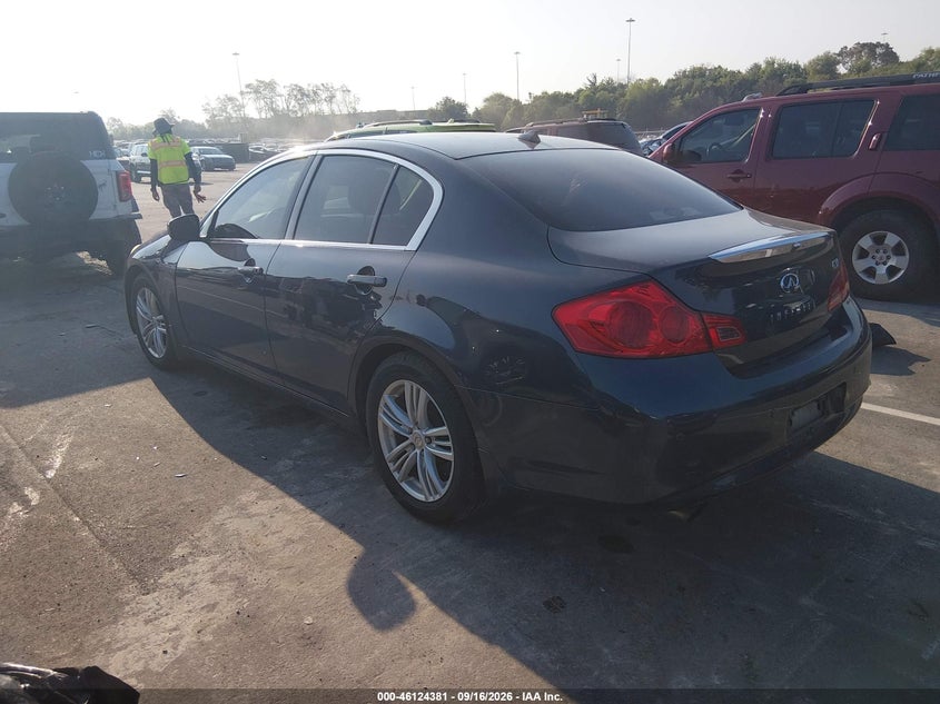 Vin: jn1cv6apxcm625793, lot: 46624101, infiniti g37 journey 20123