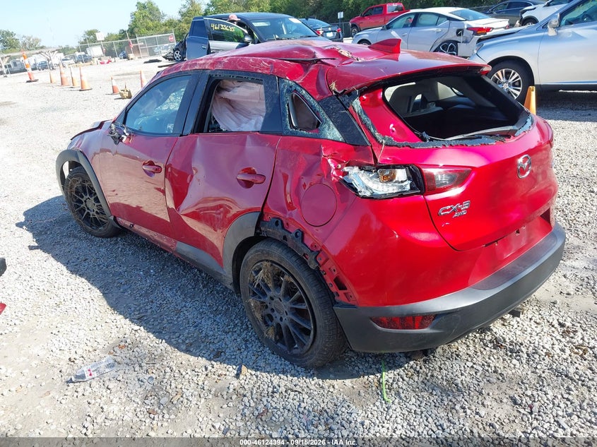 Vin: jm1dkfd73g0139099, lot: 46624114, mazda cx-3 grand touring 20163