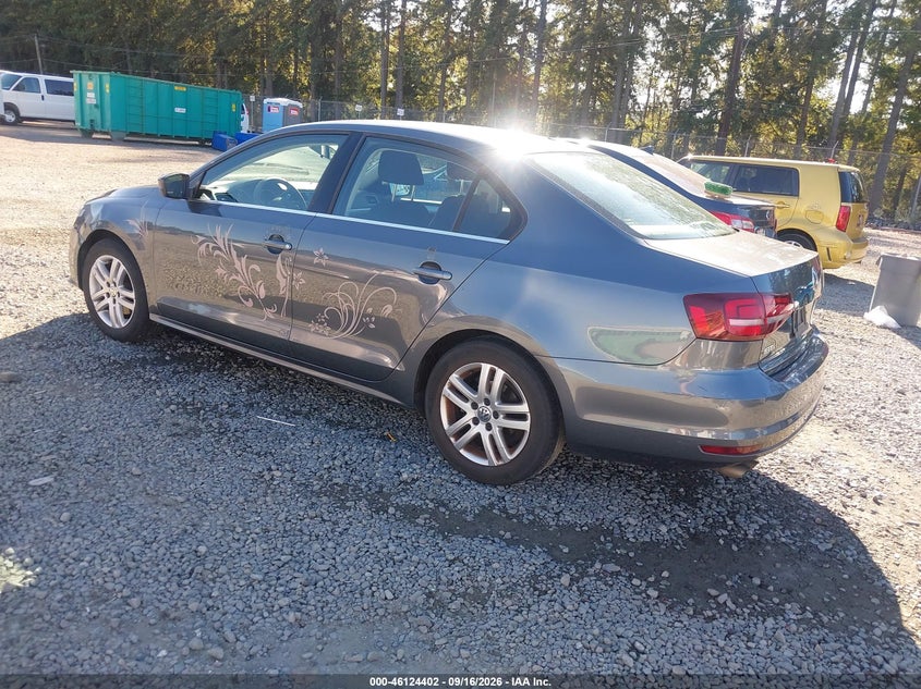 Vin: 3vw2b7aj6hm217691, lot: 46624122, volkswagen jetta 1.4t s 20173