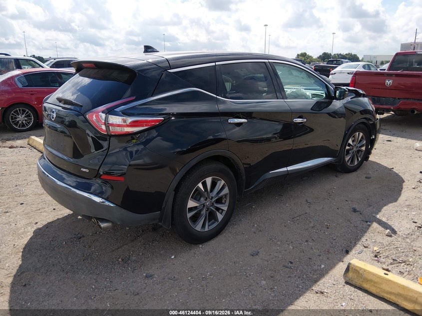 Vin: 5n1az2mh9jn123351, lot: 46624126, nissan murano s 20184