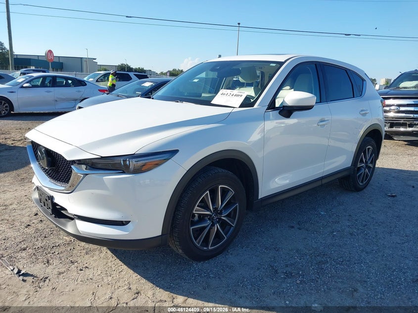 Vin: jm3kfbdm3j0453246, lot: 46624129, mazda cx-5 grand touring 20182