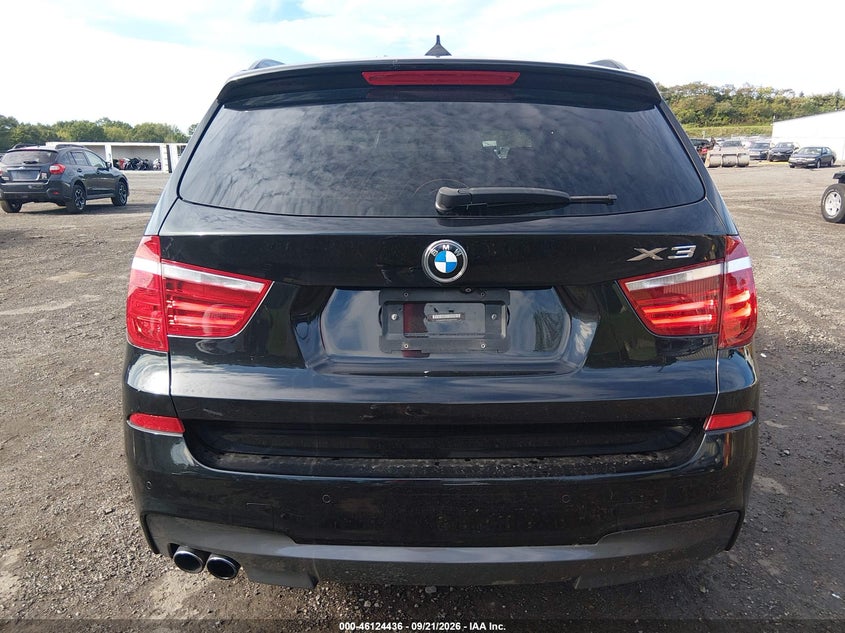 BMW X3 2017 VIN 5UXWX9C35H0T21154