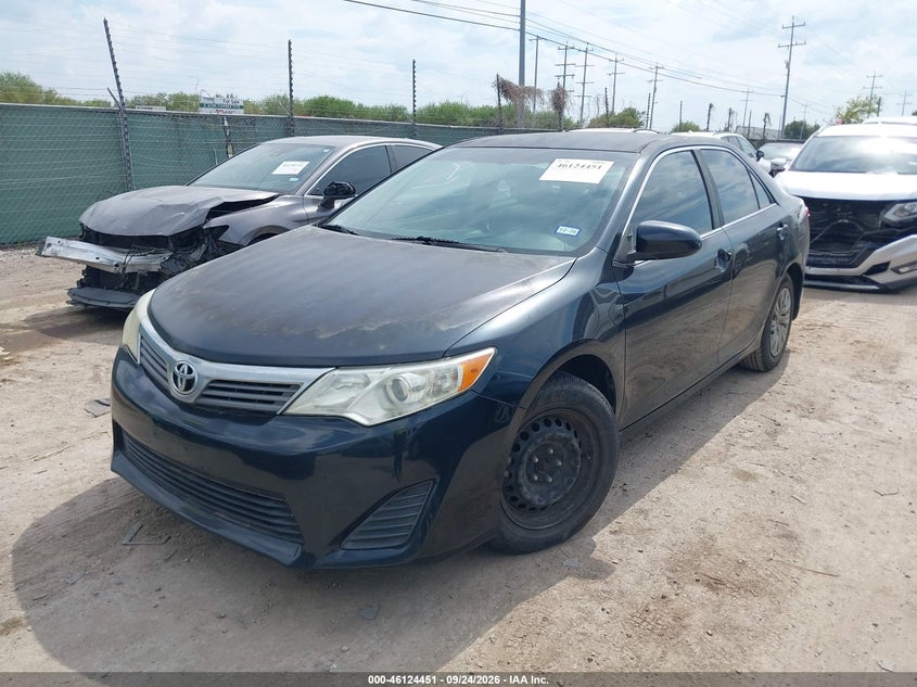 Vin: 4t4bf1fk5cr205155, lot: 46624171, toyota camry l 20122