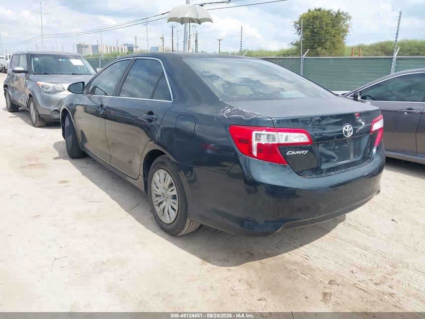 Vin: 4t4bf1fk5cr205155, lot: 46624171, toyota camry l 20123