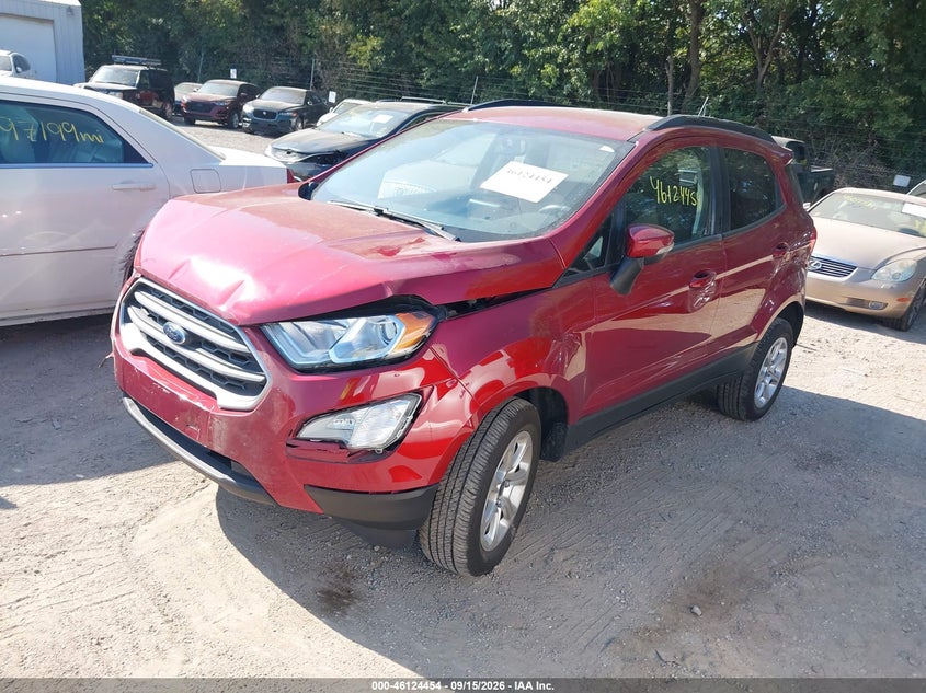 Vin: maj6s3gl6lc394201, lot: 46624174, ford ecosport se 20202