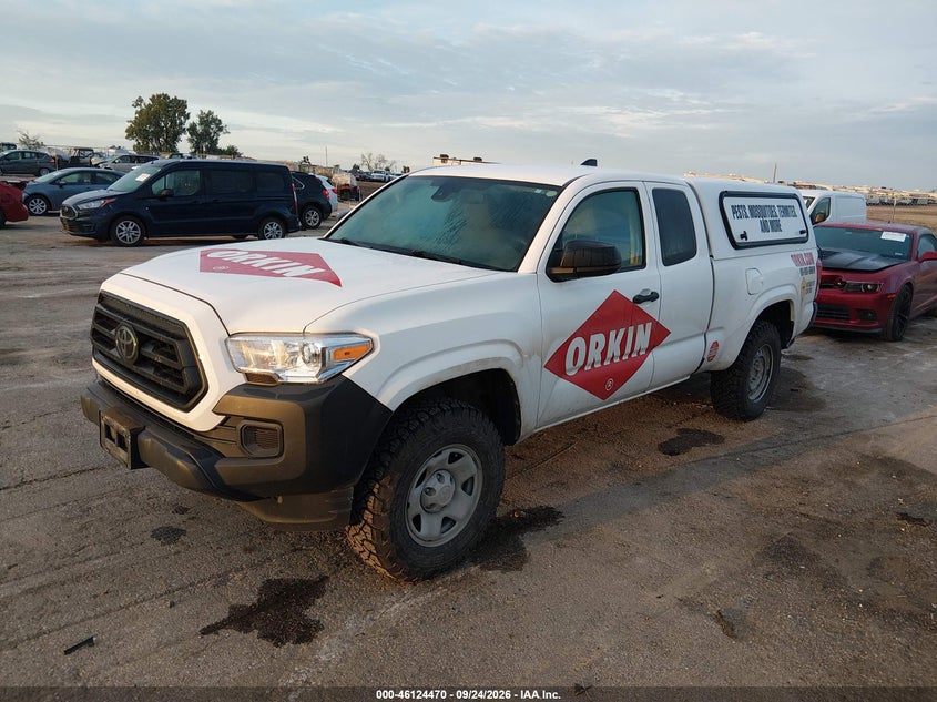 Vin: 3tyrx5gn0pt082194, lot: 46624190, toyota tacoma sr 20232