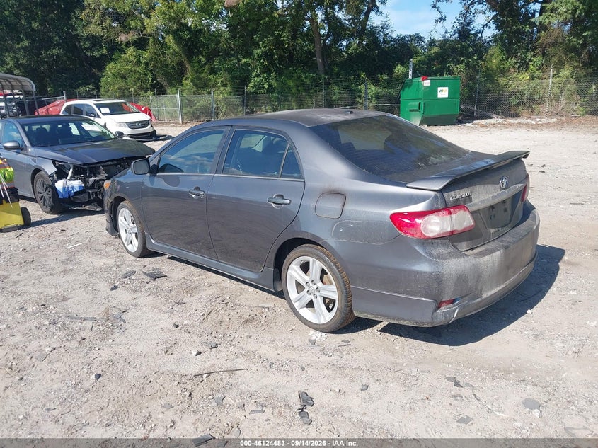 Vin: 5yfbu4ee3dp120489, lot: 46624203, toyota corolla s 20133