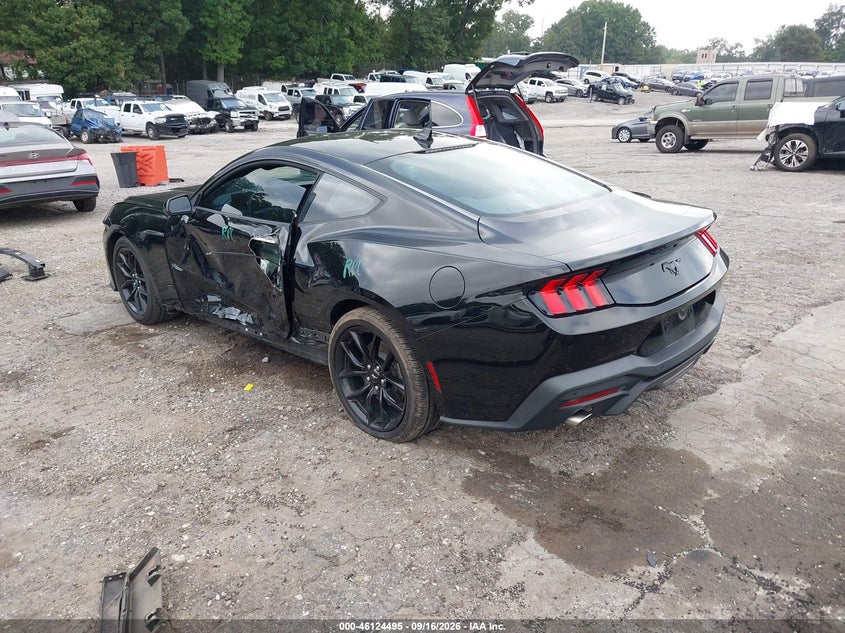 Vin: 1fa6p8th9r5146201, lot: 46624215, ford mustang ecoboost fastback 20243