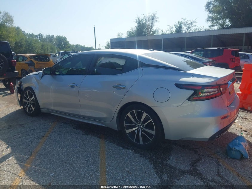 Vin: 1n4aa6cv2pc511638, lot: 46624227, nissan maxima sv xtronic cvt 20233