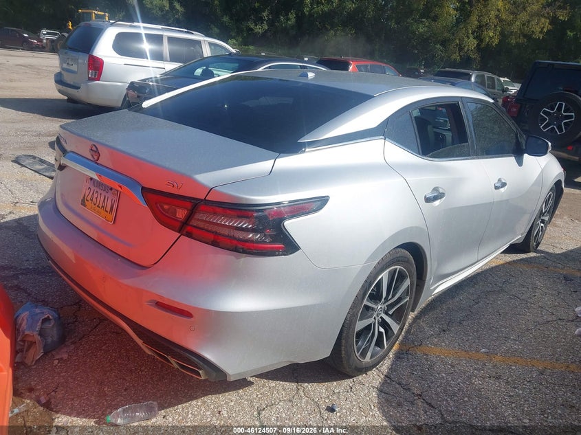 Vin: 1n4aa6cv2pc511638, lot: 46624227, nissan maxima sv xtronic cvt 20234