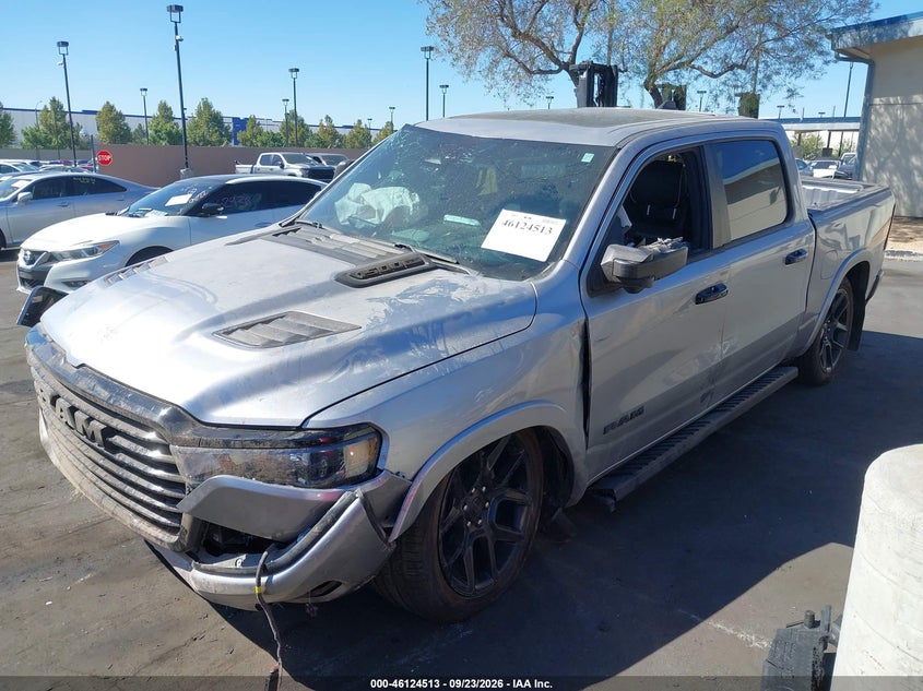Vin: 1c6srfjp1sn709112, lot: 46624233, ram 1500 laramie  4x4 5'7 box 20252