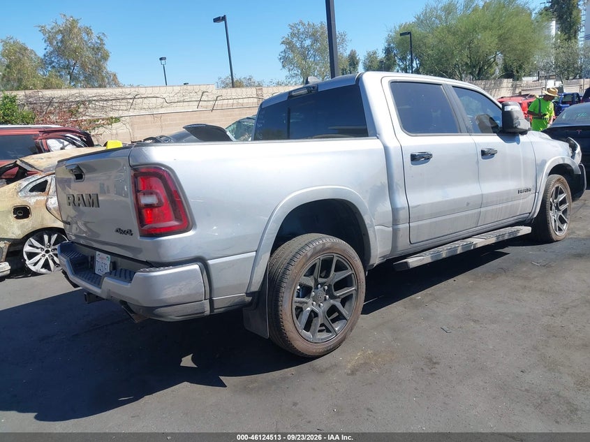 Vin: 1c6srfjp1sn709112, lot: 46624233, ram 1500 laramie  4x4 5'7 box 20254