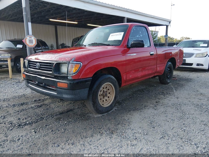 1996 Toyota Tacoma, Обычный износ, IAAI, VIN 4TANL42N8TZ136885 — фото 2