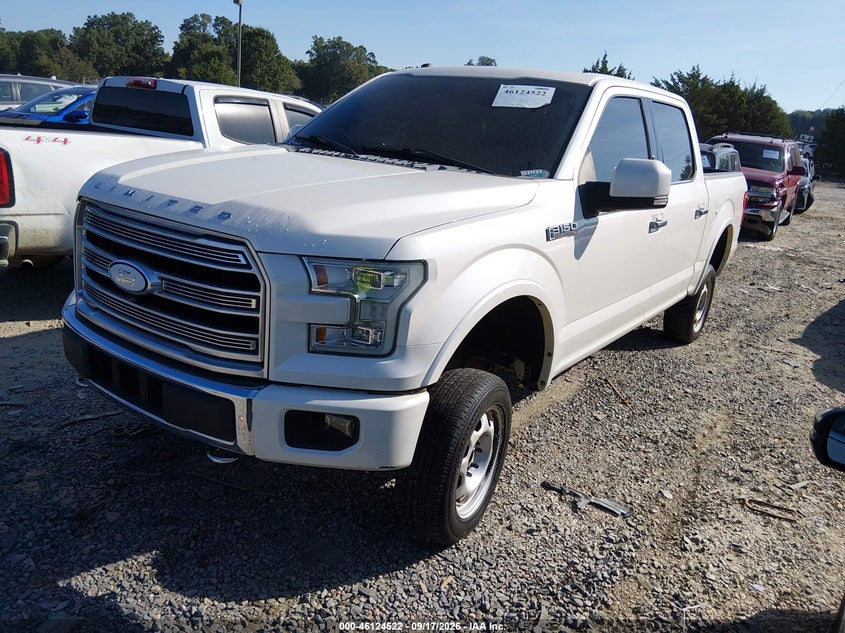 Vin: 1ftew1eg1hfa95578, lot: 46624242, ford f-150 limited 20172