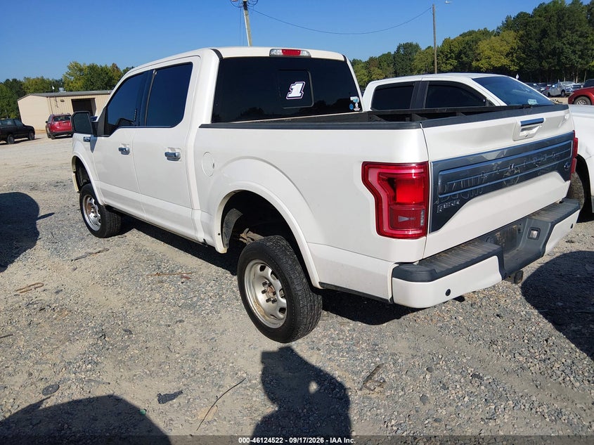 Vin: 1ftew1eg1hfa95578, lot: 46624242, ford f-150 limited 20173