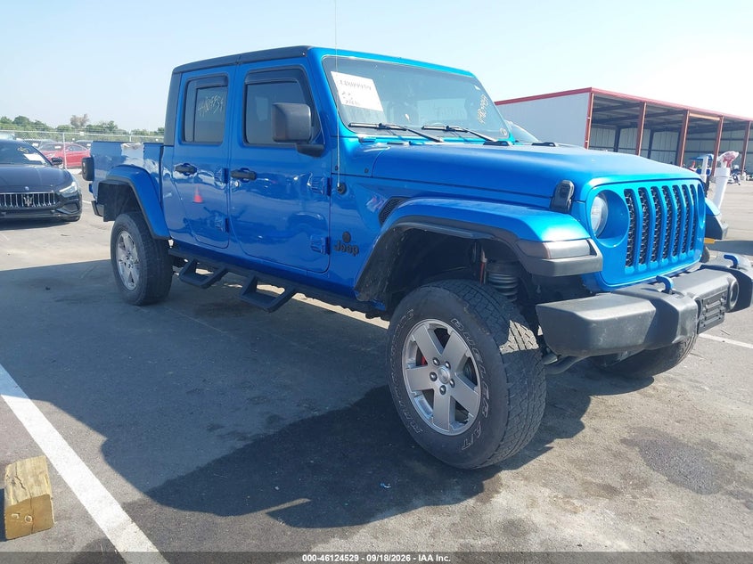 Vin: 1c6hjtag0ml507280, lot: 46624249, jeep gladiator sport s 4x4 2021 img_1