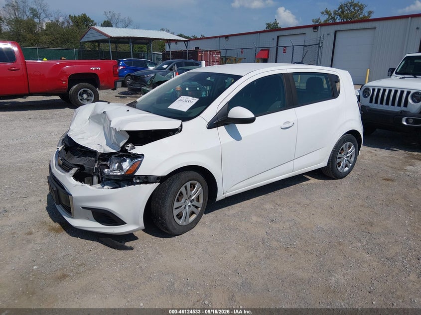 Vin: 1g1jg6sbxl4116524, lot: 46624253, chevrolet sonic fwd  1fl 5-door 20202