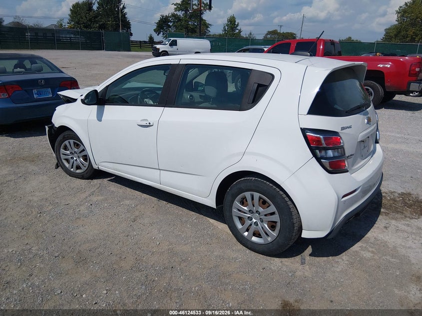 Vin: 1g1jg6sbxl4116524, lot: 46624253, chevrolet sonic fwd  1fl 5-door 20203