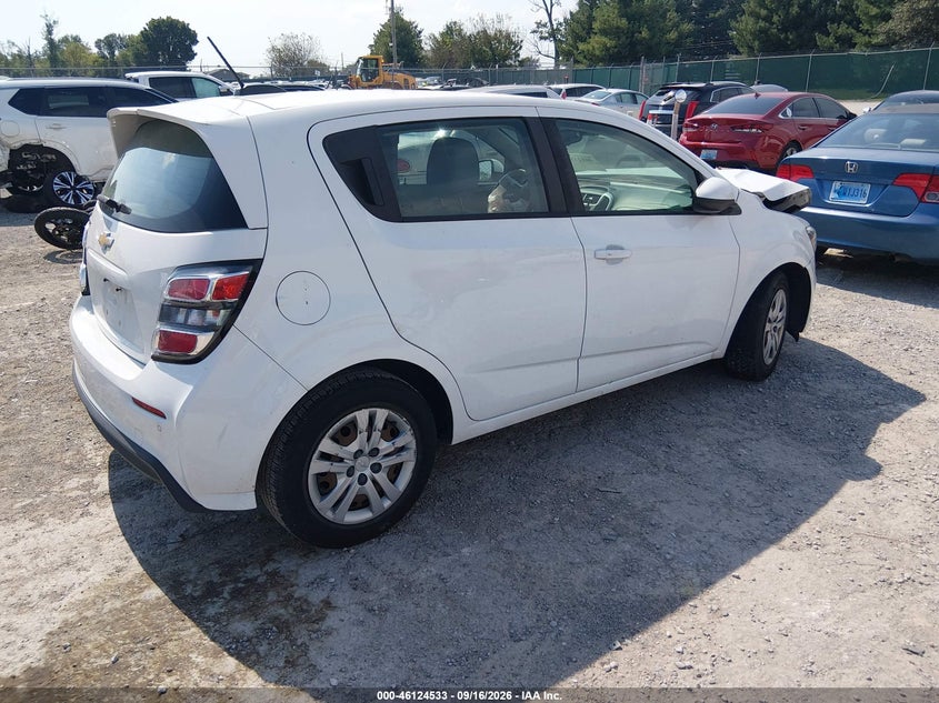 Vin: 1g1jg6sbxl4116524, lot: 46624253, chevrolet sonic fwd  1fl 5-door 20204