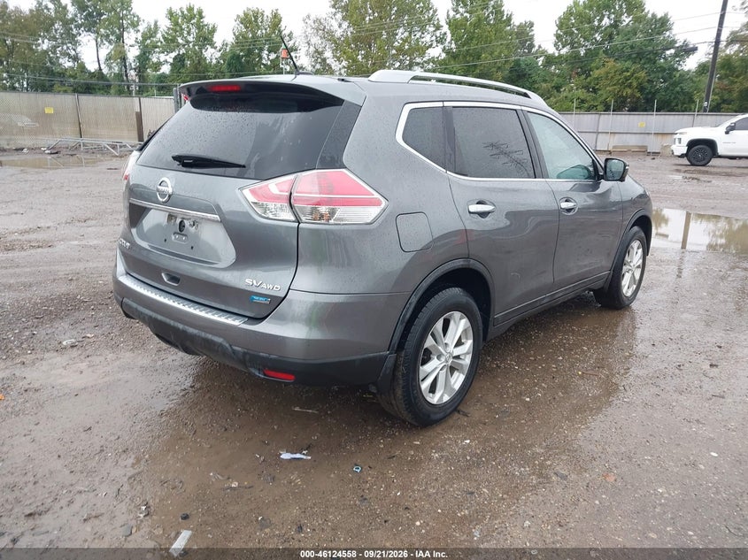 Vin: 5n1at2mv5ec776641, lot: 46624278, nissan rogue sv 20144