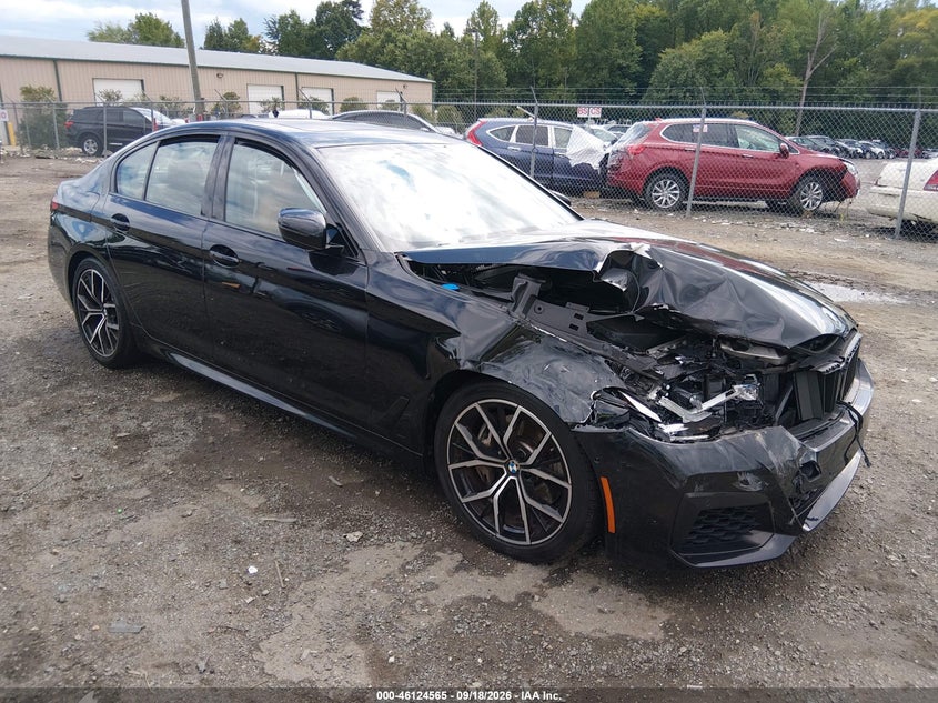 Vin: wba73bj08mwx01675, lot: 46624285, bmw 540i xdrive 2021 img_1
