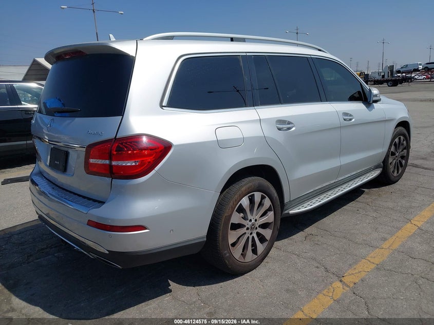 Vin: 4jgdf6ee0ha988258, lot: 46624295, mercedes-benz gls 450 4matic 20174
