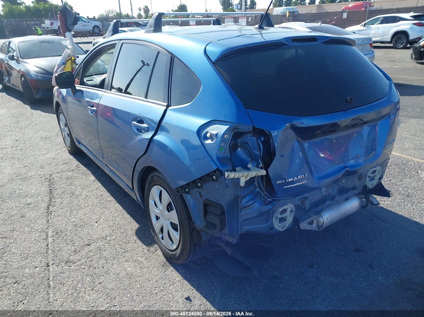 Vin: jf1gpaa60e8306259, lot: 46624310, subaru impreza 2.0i 20143