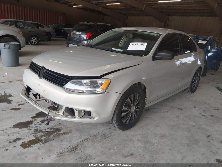 Vin: 3vw2k7aj6bm324067, lot: 46624311, volkswagen jetta 2.0l s 20112