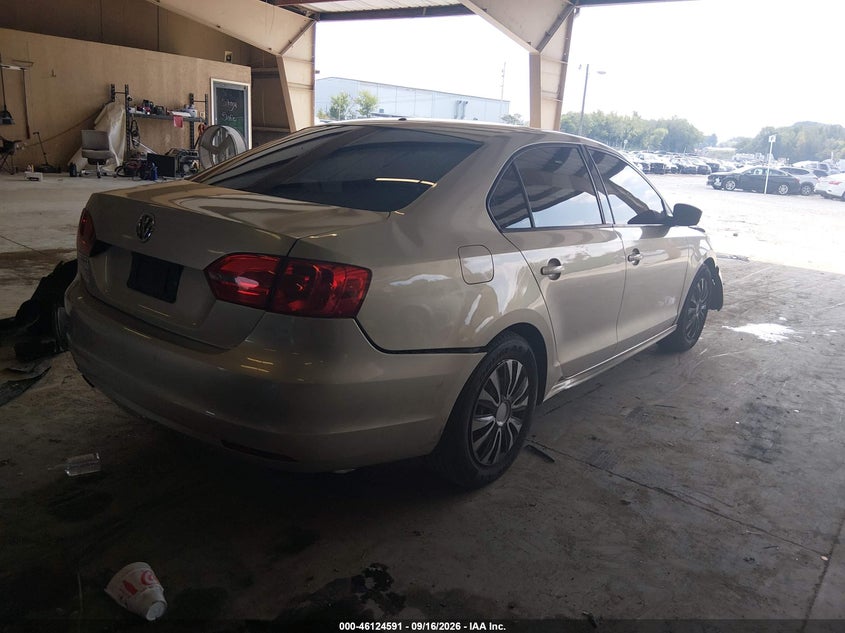 Vin: 3vw2k7aj6bm324067, lot: 46624311, volkswagen jetta 2.0l s 20114
