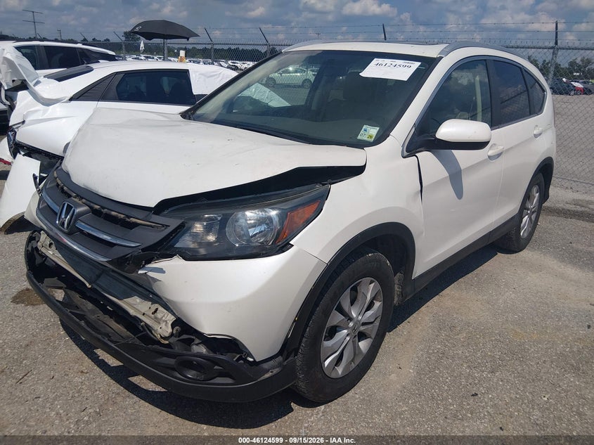 2013 Honda CR-V, Удар спереду, IAAI, VIN 5J6RM3H70DL021539 — фото 2